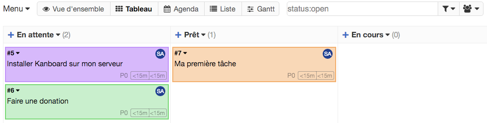 Vue Tableau